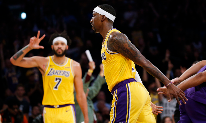  詹姆斯轰下三双数据，湖人主场力克掘金迎连胜